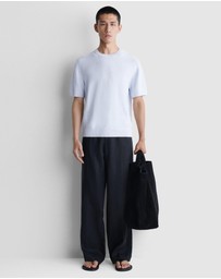 COS - Knitted Linen-Cotton T-Shirt