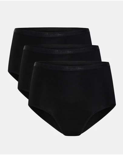 Modibodi - Classic Period Underwear Full Brief 3 Pack Light Absorbency