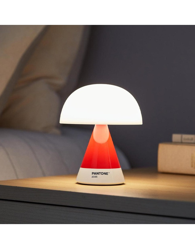 Lexon - Lexon Mina M Medium Portable Led Lamp PANTONE -2035 Red