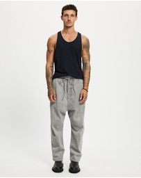 Surrounded By Ghosts - The Lyonite Casual Corduroy Drawstring Pants