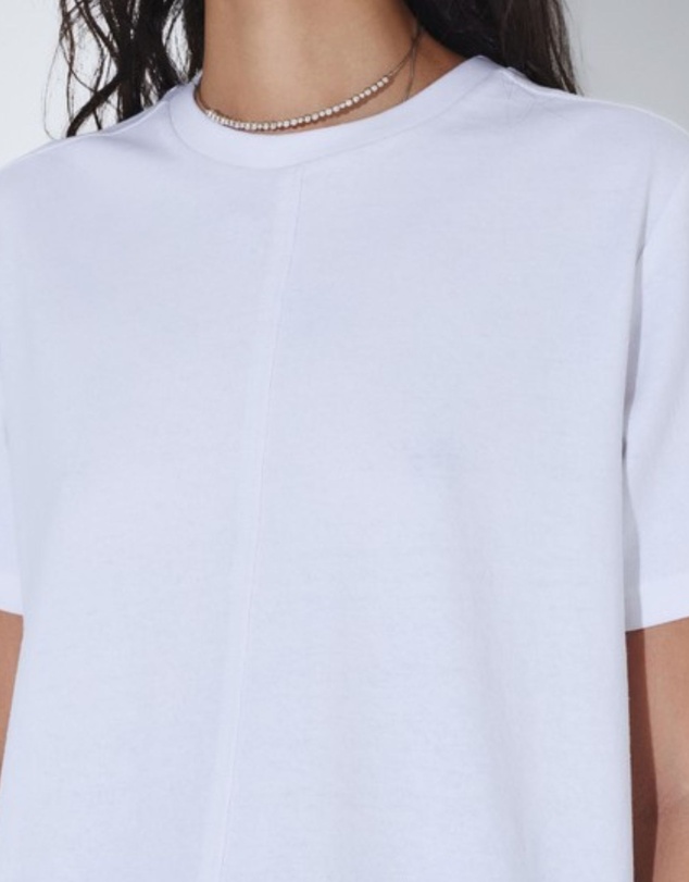 Dr Denim - Talia Tee Off White Fog