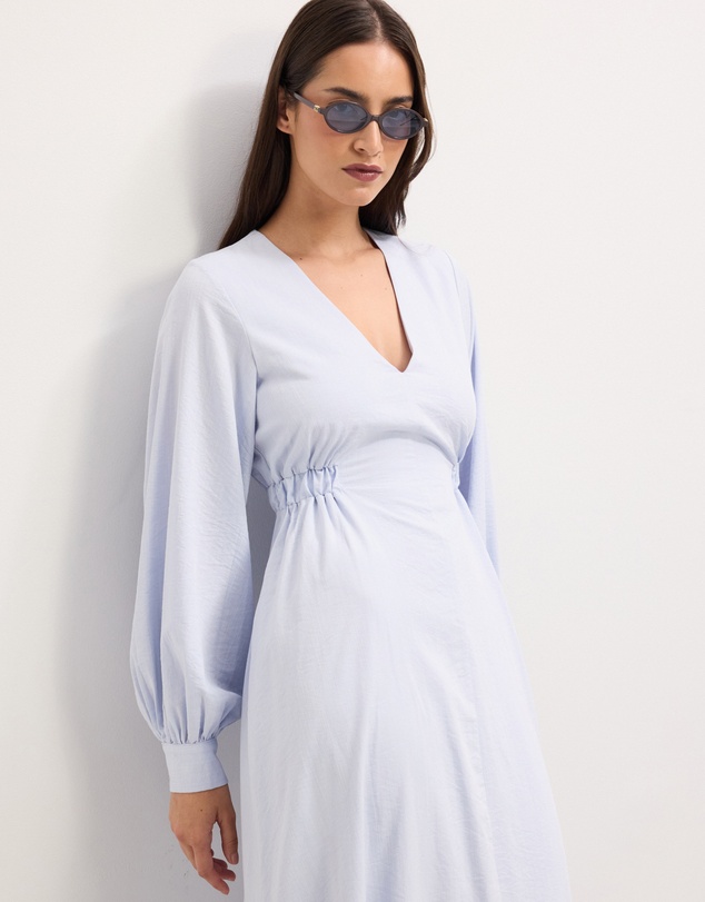The Fated - Dakota Puff Sleeve Maxi Dress