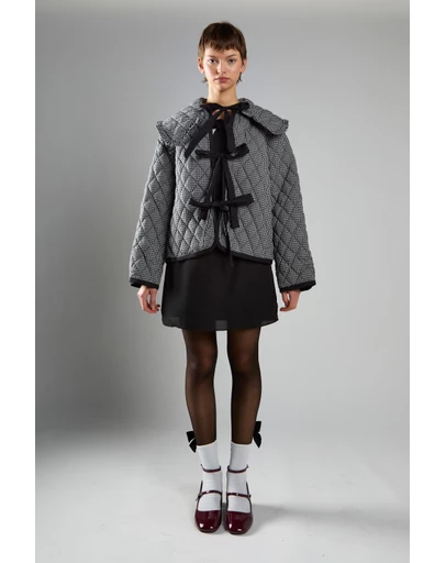 Glamorous - Quilted Collared Jacket