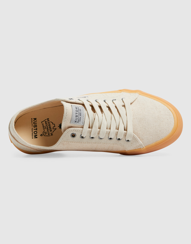 Kustom - World Wide Low Natural Hemp Sneaker