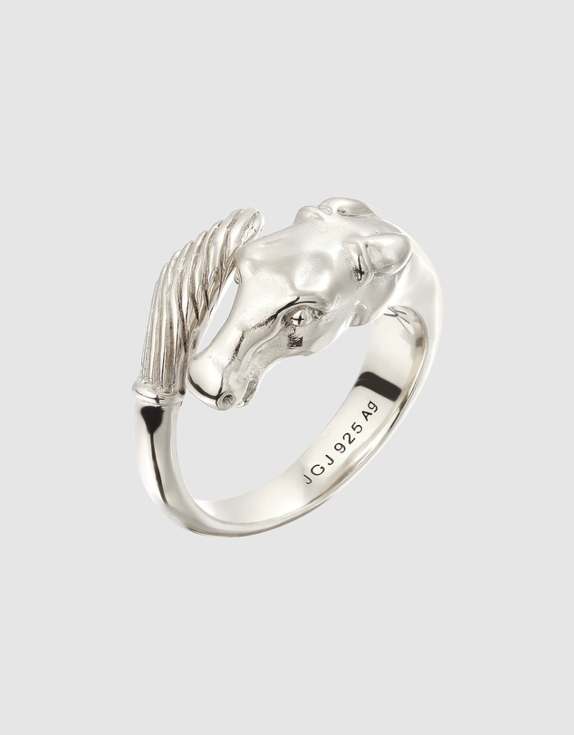 Kuzzoi - ICONIC EXCLUSIVE - Horse Ring in 925 Sterling Silver