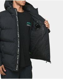 PYRA - Alpine Puffa Jacket Black