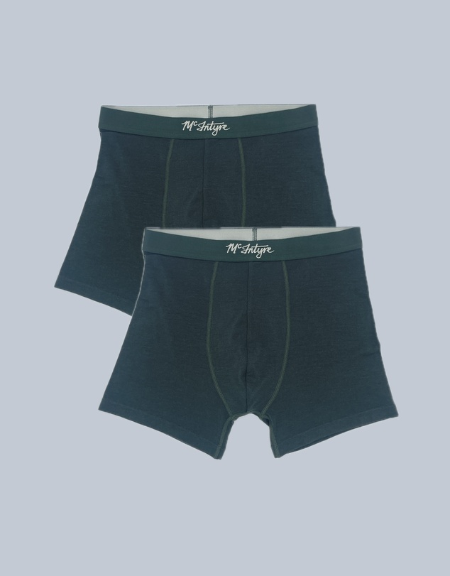 Mcintyre - 2 Pack Merino Boxer Shorts