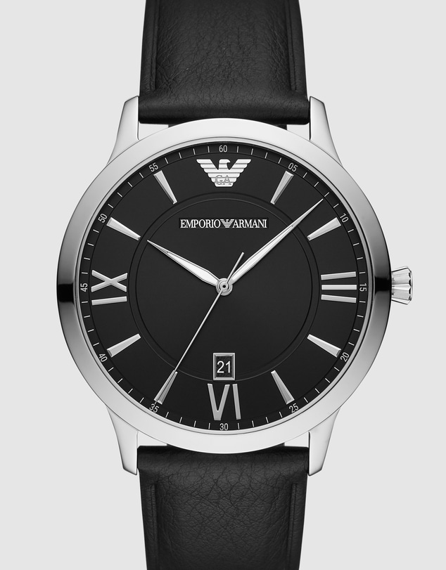 Emporio Armani - Black Men's Analogue Watch