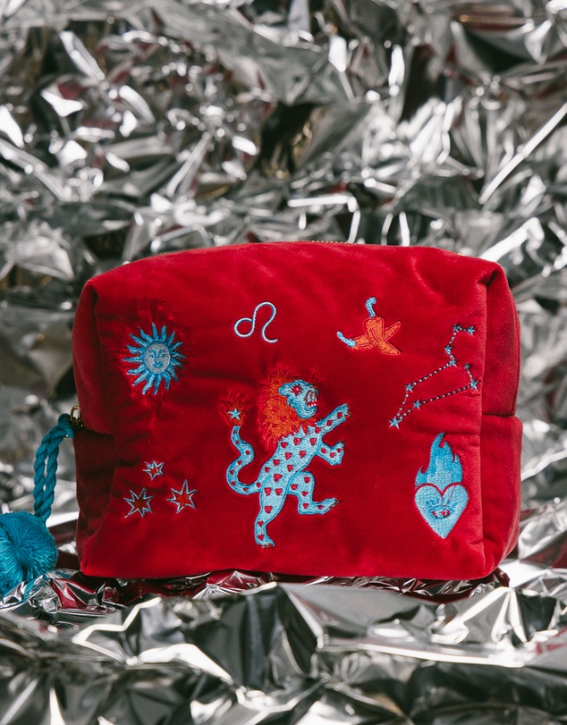 The Somewhere Co - Leo Astrology Cosmetic Case