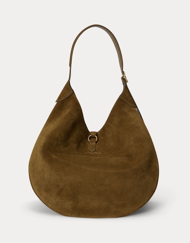 Polo Ralph Lauren - Polo ID Suede Large Shoulder Bag