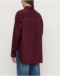 Assembly Label - Marigold Poplin Long Sleeve Shirt