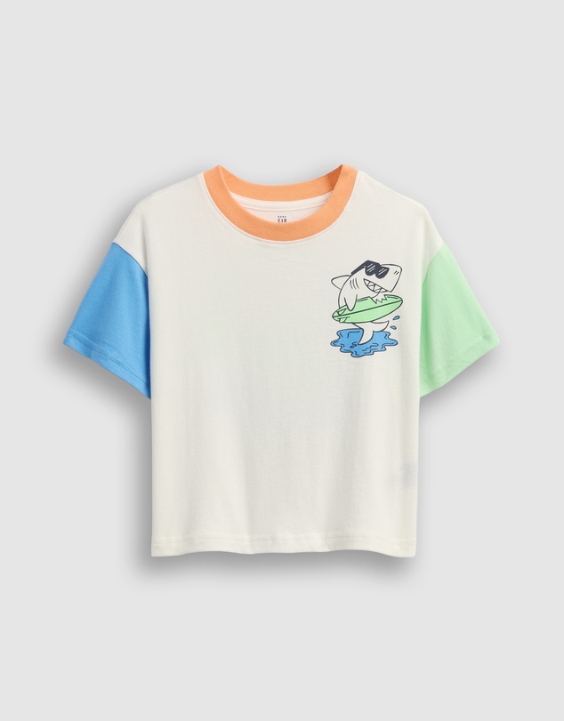 GAP - Surf GR Boxy Tee - Babies-Kids