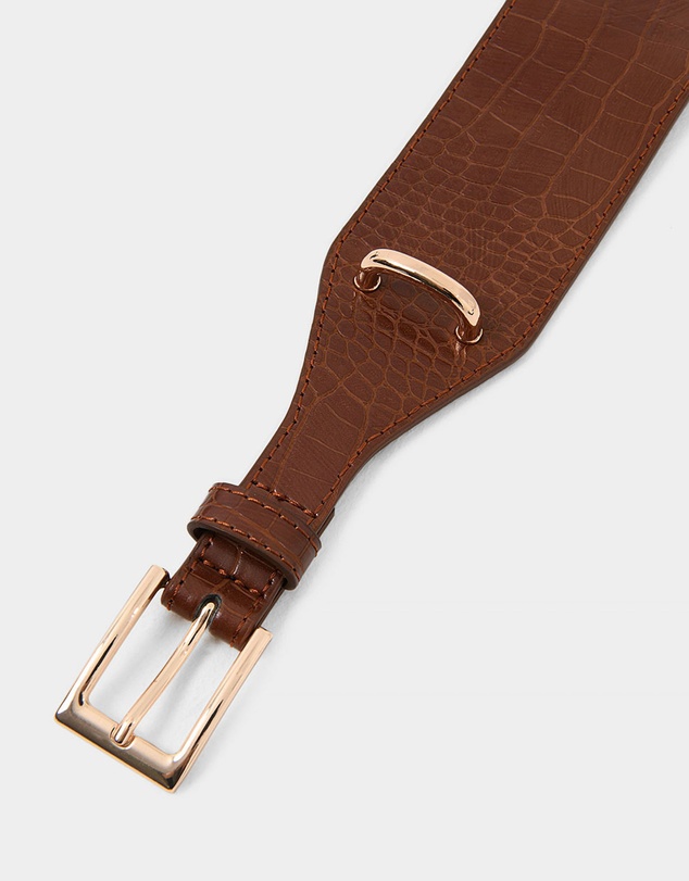 Forcast - Spencer Croc Elastic Belt