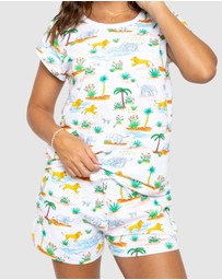 Sant And Abel - Women's Trunks Up Jersey Short PJ Set