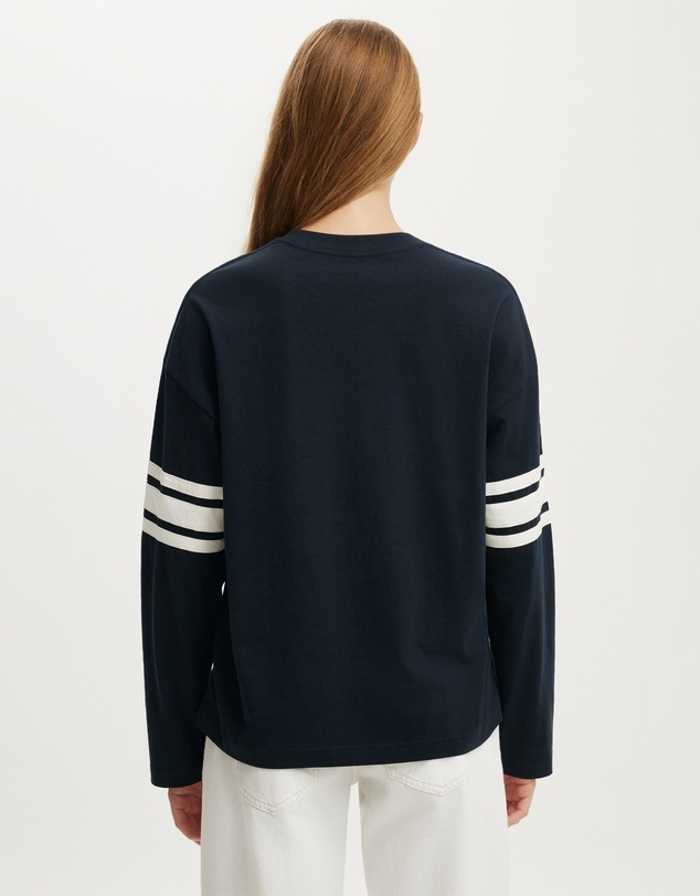 Cotton On - LS Oversized Graphic Tee
