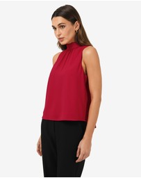 Forcast - Maria Gathered Top