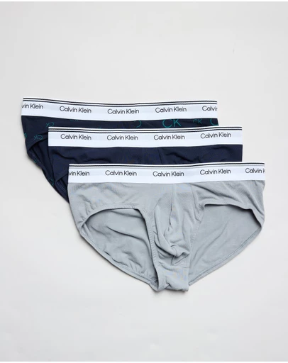 Calvin Klein - Balance 3 Pack Hip Briefs