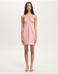 Cotton On - Taylor Tie Up Mini Sundress