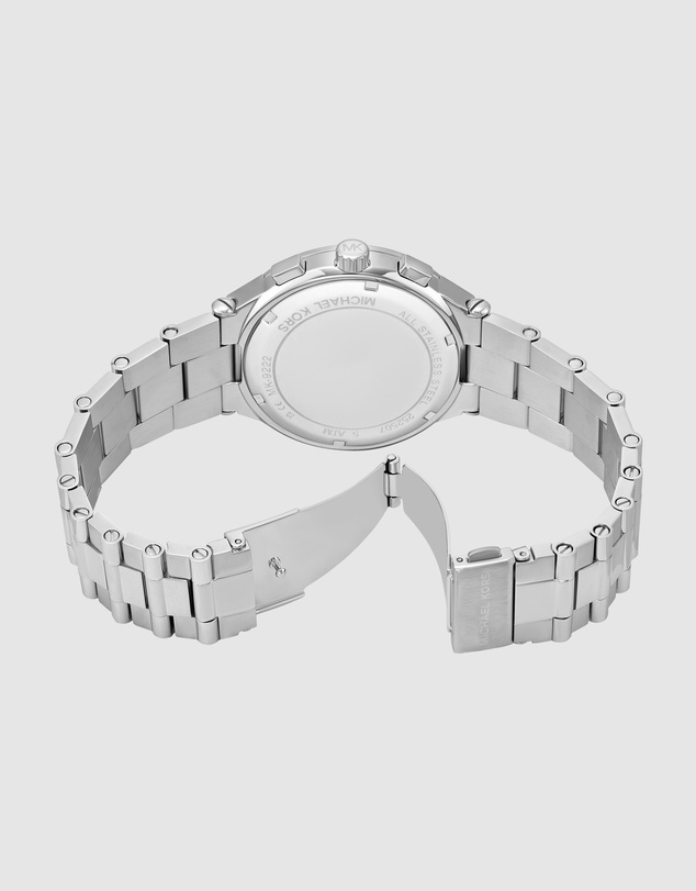 Michael Kors - Billie Silver Tone Chronograph Watch