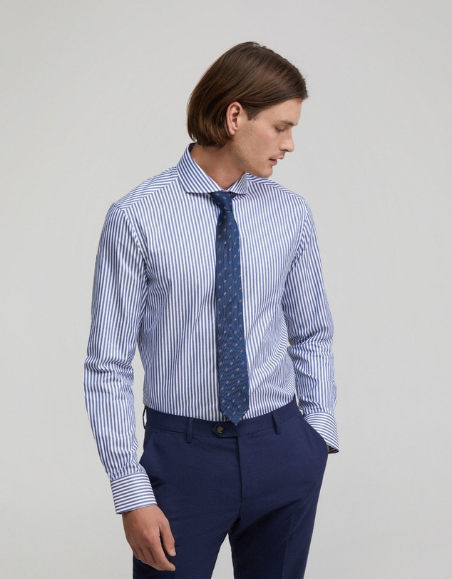 Oxford - Kensington Pima Cotton Striped Shirt