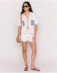 MINKPINK - Avalon Crochet Shorts