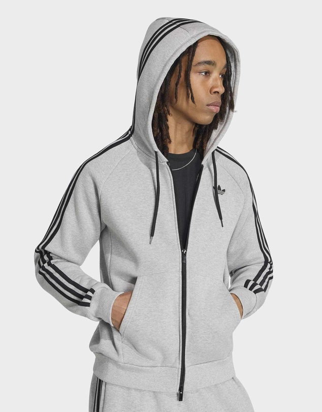 adidas Originals - ADICOLOR OVER THE HOOD STRIPES HOODIE Mens