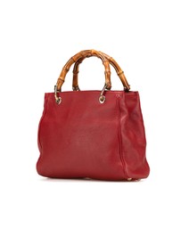 Pre-Loved by Azura Reborn - Pre-Loved Small Calfskin Bamboo Shopper Satchel