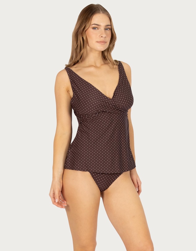 Baku Swimwear - Sundancer D/E Cup Flared Singlet Top
