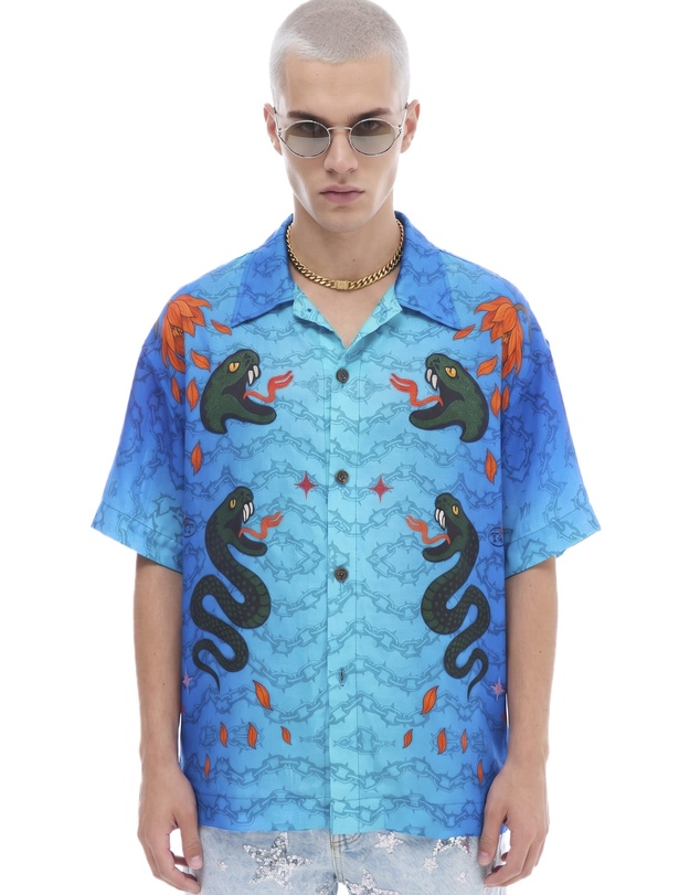 THE TALES - Snake Chain oversized Shirt