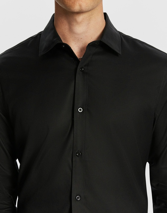 yd. - Maximum Two Ply Cotton Premium Slim Dress Shirt