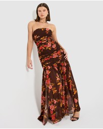 Pasduchas - Wren Strapless Maxi Dress