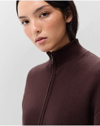 UNISON - Knitted Milano Bomber Jacket