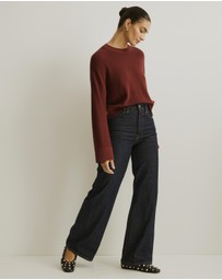 Atmos&Here - Organic Cotton Relaxed Crew Knit