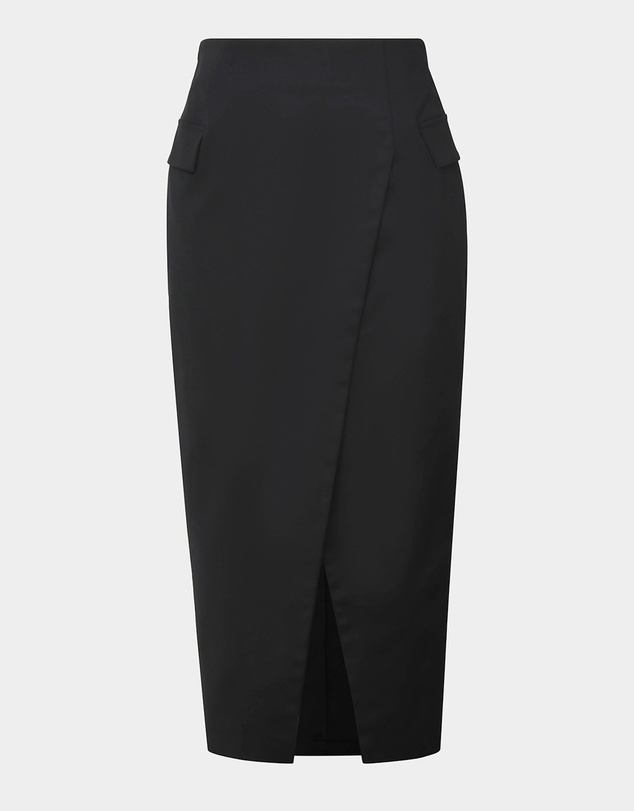Forcast - Abby Asymmetric Tailored Skirt