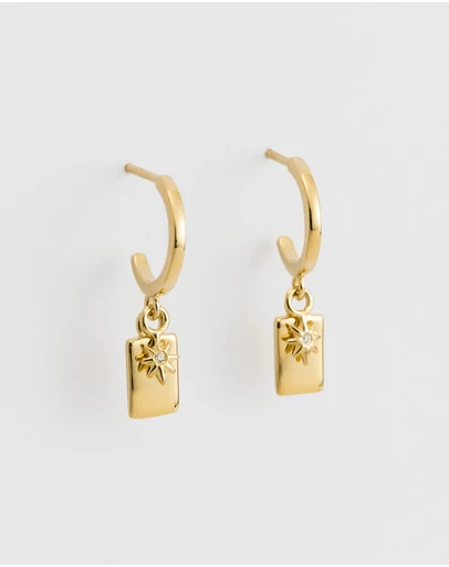 Kirstin Ash - Guiding Star Hoops