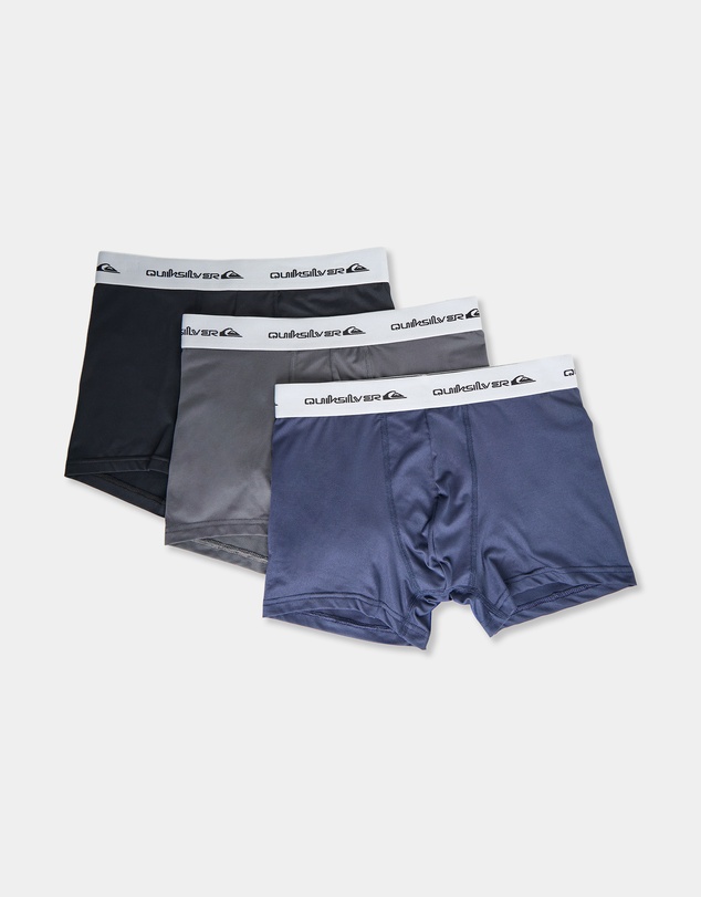 Quiksilver - Mens Quiksilver Brief 3 Pack Boxer