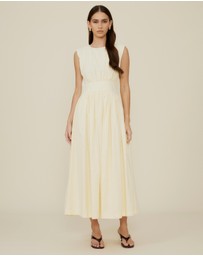 The Fated - Gallery Sleeveless Waisted Midi Dress