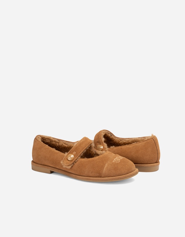 Ozwear Connection Uggs - Ugg Classic Wool Ballet Mary Jane