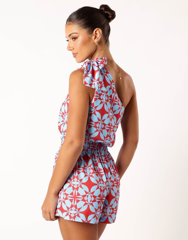 Petal & Pup - Gretel Short Set - Blue Red