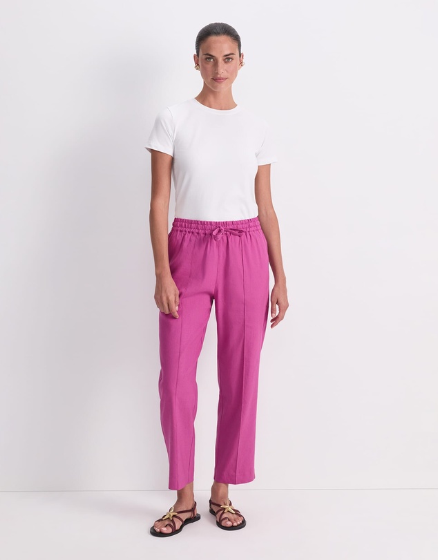 Sportscraft - Rosa Tapered Linen Pant