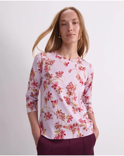 Sportscraft - Floral Mercerised Tee