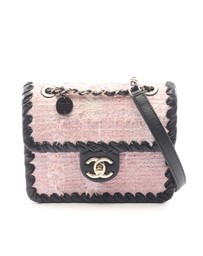 Pre-Loved by Azura Reborn - Pre-Loved Mini CC Tweed My Own Frame Flap Bag