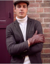 DENTS - Officers Classic Leather Gloves w 100% Wool Lining