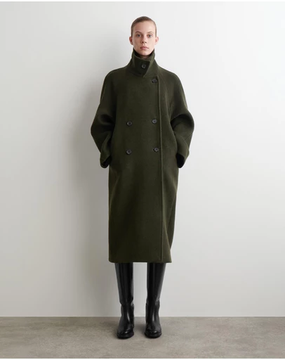 COS - Oversized Double-Breasted Wool Coat
