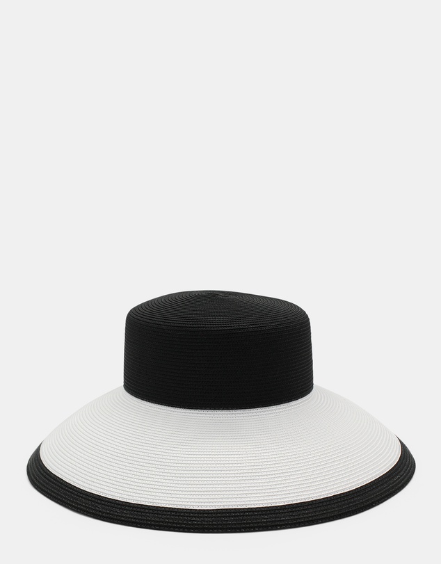 Morgan & Taylor - Kartia Racewear Droop Hat in White & Black