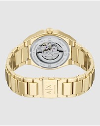Armani Exchange - Gold Analogue Watch