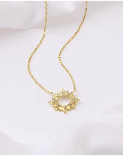 Wanderlust + Co - Sunseeker Gold Necklace
