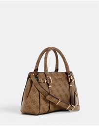 GUESS - Leona Logo Small Multi Compartment Satchel Bag