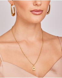 Zoe Olivia - Waterproof Rope Twist Pendant Necklace