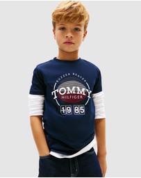 Tommy Hilfiger - Boys Basketball Graphic T-Shirt - Teens